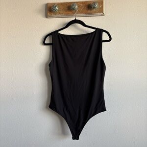 House of Harlow 1960 Charcoal Bodysuit
